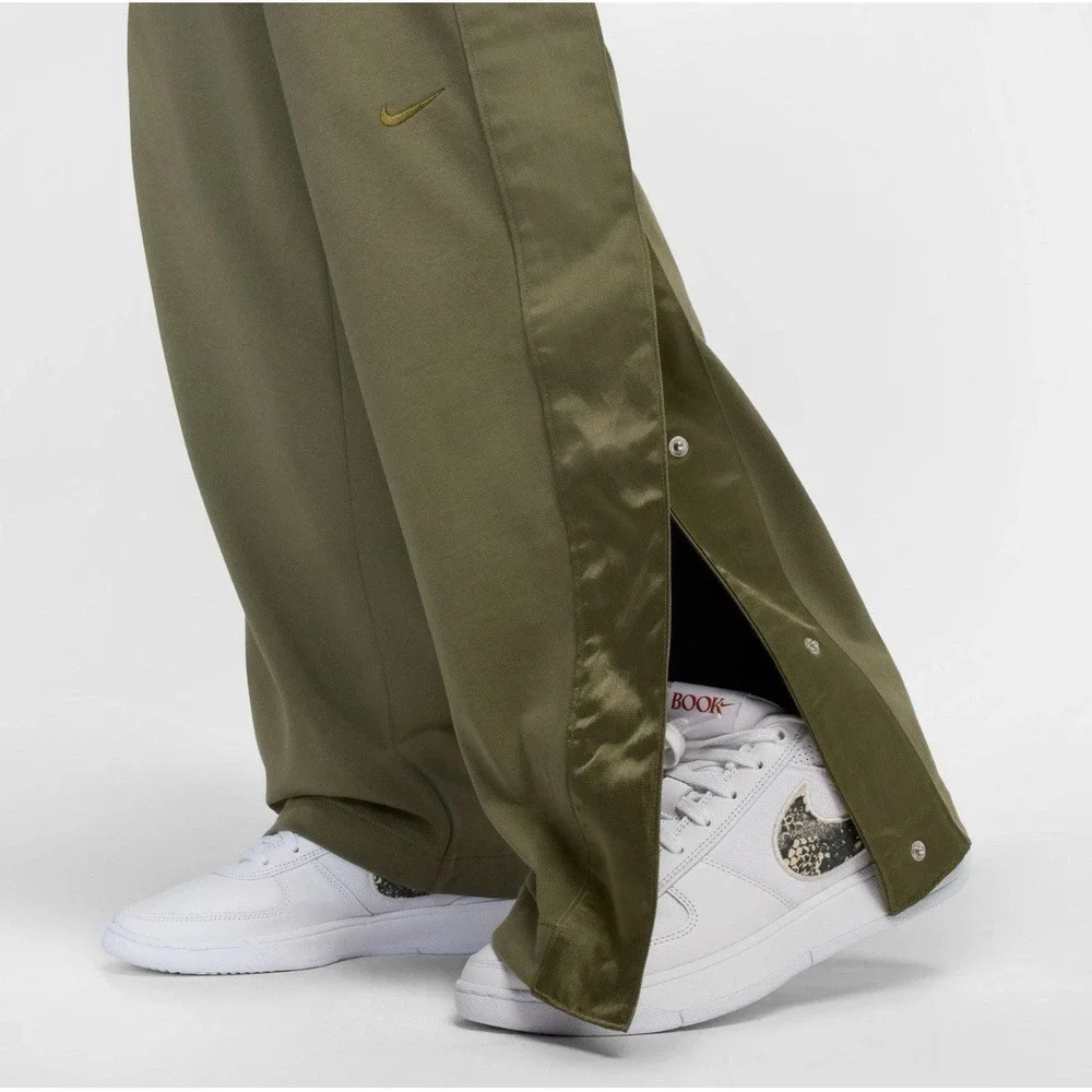 NEW Nike Devin Booker Dri-Fit Tear Away Pants Olive Mens Size Large HJ3899-222